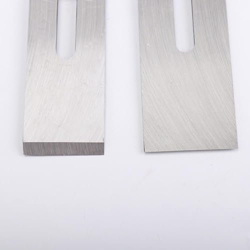 Cuchillo de acero de alta velocidad, cuchillo cepillador, cuchillo de repuesto para entusiastas de la madera, proyectos de artesanía en madera (51 mm)