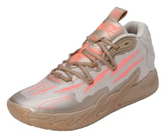PUMA Scarpe da Pallacanestro Oro Uomo MB.03 CNY