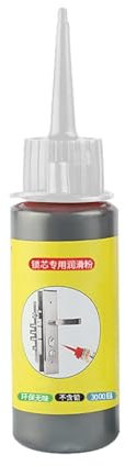 2PCS Lock Cylinder Lubricant,graphite Lubricant For Locks, Multi-Purpose Gra-phite Lubricants,Hinge Lock Gra-phite Lubricant,Lubricant for Locking Cylinders Sliding Doors Rigid Hinges,Lubricant Oil