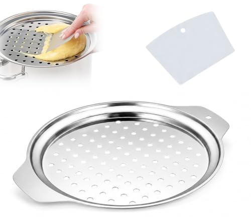 Spätzlehyvel rostfritt stål, spätzlehyvel med skrapa, enkel och snabb tillverkning av spätzle, diskmaskinssäker, spätzlehyvel för krukor
