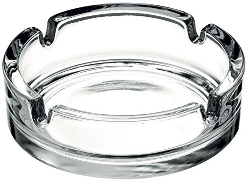 Pasabahce 54036 L Bistro - 2 Stück Aschenbecher L aus GlasBistro, Ø 11 cm