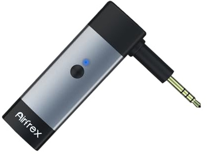 Airfrex Bluetooth Adapter Bluetooth Empfänger mit Mikrofon und 2,5 mm Klinkenstecker für Kopfhörer Sennheiser HD598 / HD598Cs / HD598SE / HD595 / HD599 / HD559 / HD569 / HD579 / HD518 / HD558