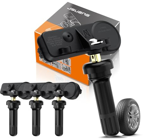 Ford TPMS Sensor, Tire Pressure Monitoring System Sensor fit for Ford F150 F250 F350 F450 Expedition Focus Fusion Mustang, Lincoln MKZ MKS Replaces 9L3Z1A189A 9L3T1A180AF DE8T1A180AA 4-Pack 315Mhz