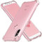 ivoler Funda para Xiaomi Mi A2, Carcasa Protectora Antigolpes Transparente con Cojín Esquina Parachoques, Suave TPU Silicona Caso Delgada Anti-Choques Case