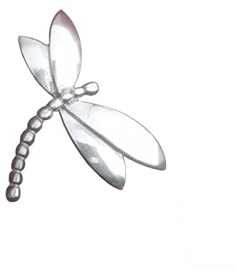 Broche Libellule, Bijoux Libellule, Fait Main en Etain, Fabrication Artisanale Francaise, par William Sturt, Les Etains de Jumilhac