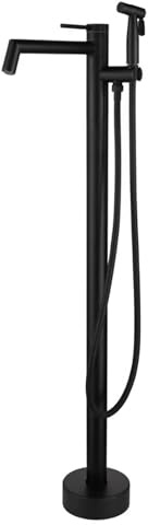 XRRJFYH Fontanelle da Giardino Acciaio Inossidabile Fontana da Giardino Esterno Moderna Rubinetti da Esterno Rubinetto Esterno (Color : Column with hot and cold faucet)