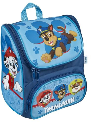 Scooli - CUTIE Vorschulranzen Paw Patrol - Hauptfach und Vortasche - gepolsterte Träger und Rücken - Ideal für Kinder ab 3 Jahren