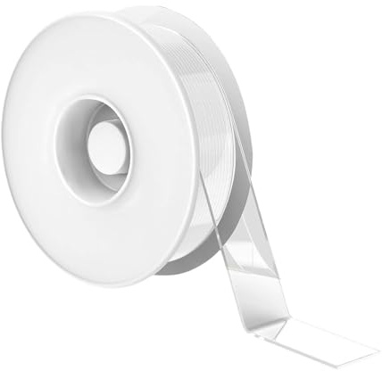 Ruban adhésif double face pour moquette - Facile à utiliser pour les moquettes, les travaux manuels, le montage de tapis double pour la maison