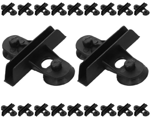 ELEOUTI 20pcs Fish Tank Partition Clip Isolation Holder for Aquarium Divider Reusable Suction Cup Clip Fish Tank Indoor Use