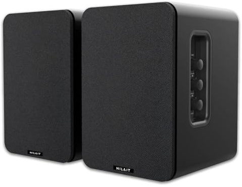 Nilait Hiphoniq Altavoces Bluetooth para TV y PC, Negro | 80W RMS