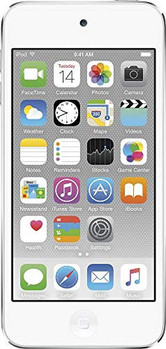 Apple iPod touch 128GB Silver (6th Generation) (Renewed)