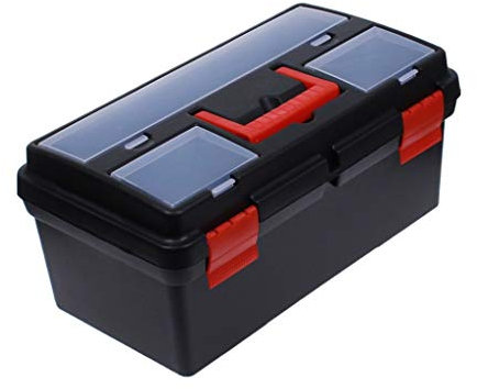 BYDBNR Scatola for Attrezzatura da Pesca, Pesca Scatola di Pesca Scatola di Immagazzinaggio del Cambio (Colore : Nero)