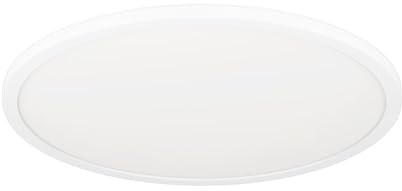 EGLO connect.z Smart-Home LED Deckenleuchte Rovito-Z, Ø 42 cm, ZigBee | App und Sprachsteuerung Alexa, Lichtfarbe einstellbar (warmweiß-kaltweiß), RGB Backlight, dimmbar, Deckenlampe weiß