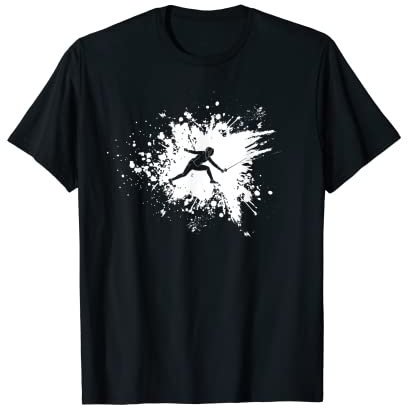 Fechten Degen Fechter T-Shirt