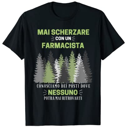 Uomo Farmacista Divertente Regalo Uomo Maglietta