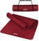 ALPIDEX Yogamatte Extra Dick 1,5 cm Gymnastikmatte 3 Größen E-Book rutschfest Phthalatfrei Fitness Matte Turnen Pilates Sport Physio HIIT Yoga Trainingsmatte Isomatte, Bordeaux, 190 x 80 x 1.5 cm