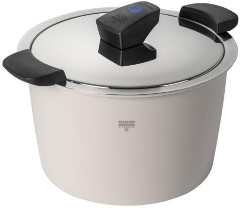 Kuhn Rikon HOTPAN® COMFORT Servierkochtopf sand 5.0 L · Ø 22 cm
