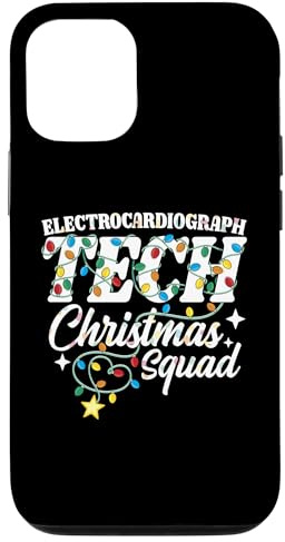 iPhone 15 Pro Electrocardiograph Tech Christmas Squad EKG Technologist Case