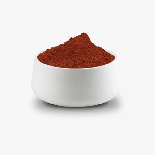 Pigmentpulver Ziegelrot hell 1kg Eisenoxid Oxidfarbe Farbpigmente Trockenfarbe für Beton Gips Knetbeton Farben Lacke