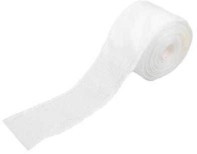 BUGUUYO Fiberglass Cloth Roll Non-adhesive Woven Tape 5cm x 30m for Seam Repair Reinforcement on Boats and Moldings, Fiberglass Mesh Strip for Fiber Glasses Repair Applications