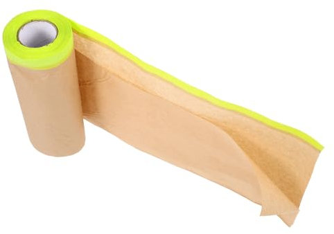 UKCOCO Carta Per Mascheratura Adesiva Di Protezione Per Pittura Copertura Per Mobili e Pavimenti Durante Verniciatura