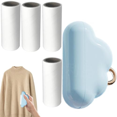 Compact Lint Roller Set, Lint Roller For Pet Owners, Household Lint Removal Tool, Furniture Hair Remover Tool, Lightweight Lint Brush, Pet Hair Roller Couch, Handy Lint Remover For Travel
