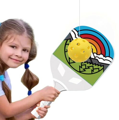 Generisch Solo-Tennistrainer,Tennistrainer - Tragbare -Trainingshilfen - Ball-Rebounder, Rebound-Trainer, Solo-Trainingsgerät, Übungs-Rebounder für Sportliebhaber