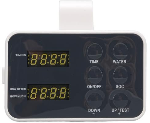 Irrigazione Automatico per Piante In Vaso, Ip65 Antipioggia Irrigatore Piante Interno Kit Irrigazione A Goccia per Laghetti Giardino, Esterno, Dispositivo Irrigazione