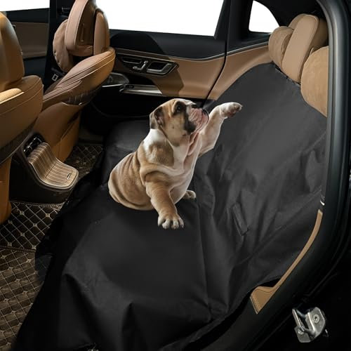 Sudnsadaks Protection Coffre Voiture Chien, Housse Coffre Voiture, Protection Chien Siege Arriere, Couverture Dossier Siège, Protection Coffre Universelle, Housse Voiture Chien pour Siège Arrière