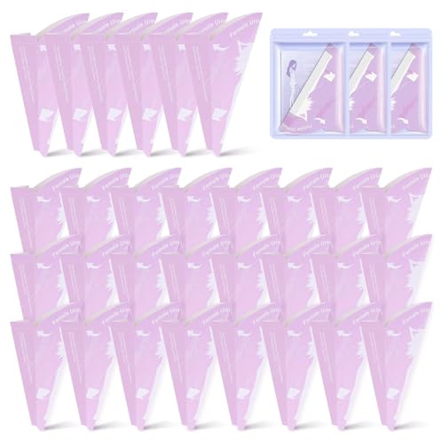 Rainway 40 Urinella para mujer, ayuda para orinar para mujer, ayuda para orinar para mujer, desechable, para viajes, conducción, senderismo y camping