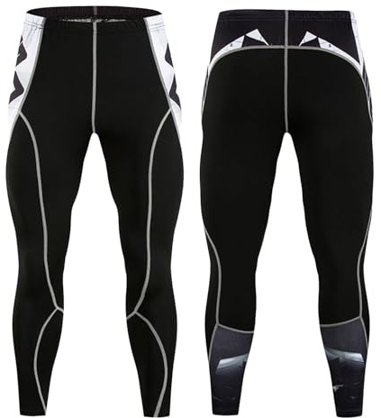 50+ Herren Surf-Leggings Sonnenschutz Schwimmhose,Sport Leggings Tights Baselayer Leggings Trainingshose für Training, Fitness, Gym, Radfahren und Basketball
