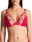 Aubade Damen Fleur de Passion Triangel tiefem Komfort Plunge-BH, Amaryllis, 80D