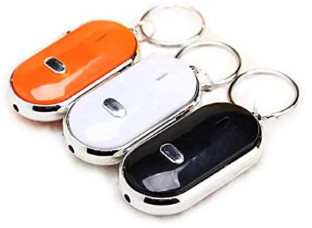 Honfitat Young21 Whistle Key Finder Keychain Sound Led With Whistle Claps