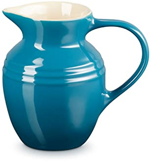 Le Creuset Steinzeug Frühstückskanne, 600 ml, 550 g, Deep Teal