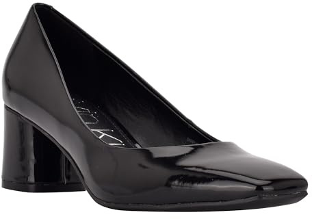 Calvin Klein Damen Alanta Pump, Schwarz Lack, 39 EU