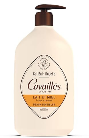 Rogé Cavaillès Bath and Shower Gel for Sensitive Skin Milk and Honey 1L
