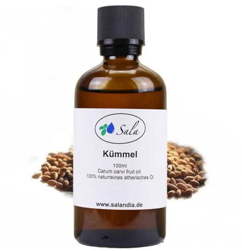Sala Kümmelöl Aroma ätherisches Öl naturrein (100 ml Glasflasche)