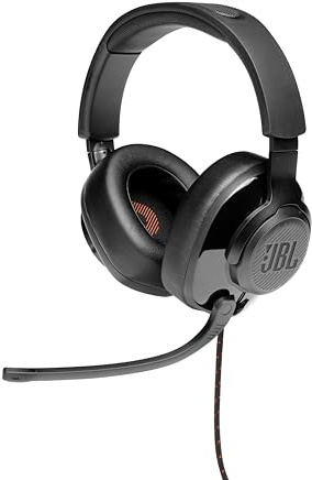 JBL Quantum 300 Gaming Headset/Headphone/3.5MM Connection/USB Type A Connection/PS5 PS4 Switch Compatible/Black/JBLQUANTUM300BLK