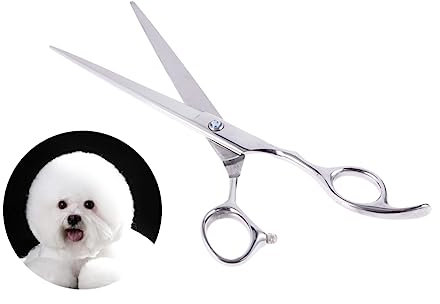 FRCOLOR Fellpflegeschere Für Hunde Zum Ausdünnen Und Schneiden Aus Robustem Edelstahl Tierpflegescheren Für Trimmen Von Tierhaaren