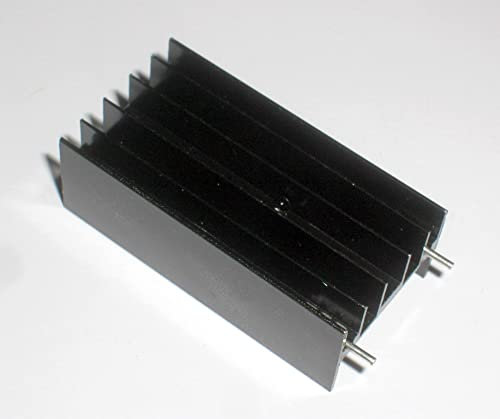 BYCIFRLG 15 Stück Transistoren TO-220 Aluminium-Kühlkörper 45 x 23 x 16 mm