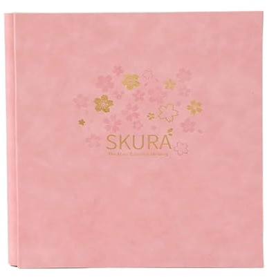 SONXUACU Album Album Fotografico in Finta Pelle di Pecora, Album con Inserti Fai da Te, Pellicola autoadesiva, Souvenir di Grandi Dimensioni, 40 Pagine Album di Laurea(Pink Black Card)