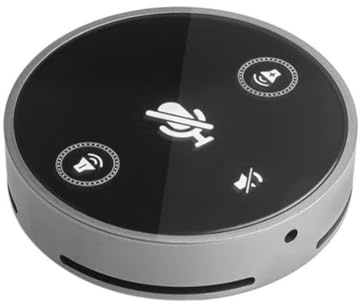 Harewtwy Microfono USB Microfono A Condensatore Omnidirezionale da 360 Gradi Videocitofono per Computer per PC