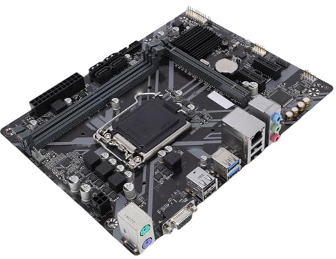 Bewinner H310M-S2 Scheda Madre LGA 1151, M-ATX per Core I9 I7 I5 I3 di Ottava/nona Generazione, DDR4 32 GB a Doppio Canale, PCIe 3.0, Slot M.2, PC da Gioco per Ufficio Domestico