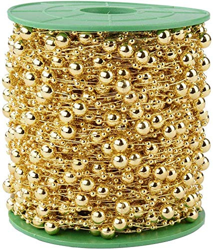 Ulalaza Artificial Pearl String Beads DIY Wedding Garland Decoration Party Supplies