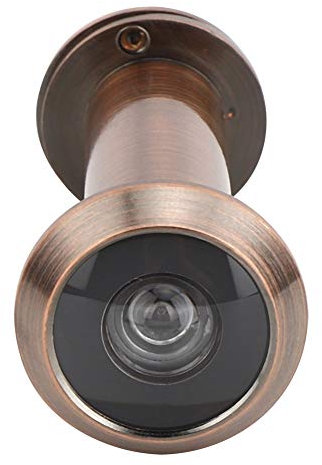 Ymiko Mirilla de la puerta con cubierta de privacidad giratoria de alta resistencia para grosor de puerta 55-90 mm, ángulo antirrobo de 220 grados, seguridad para el hogar, la oficina, el hotel(1)