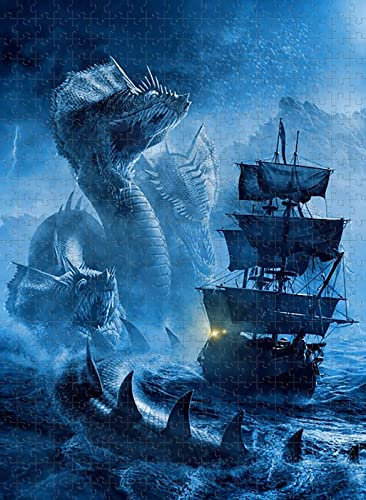 5000 Teile Puzzle Sea Beast für Erwachsene