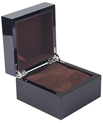 UKCOCO Box Armband Geschenkboxen Armband Uhrenbox Schwarz Uhrenbox Uhrenaufbewahrungsbox Single Holzuhr Geschenkbox Uhrenvitrine Uhrenaufbewahrungsbox Holz Uhrenbox Holz Uhrenbox Schwarz