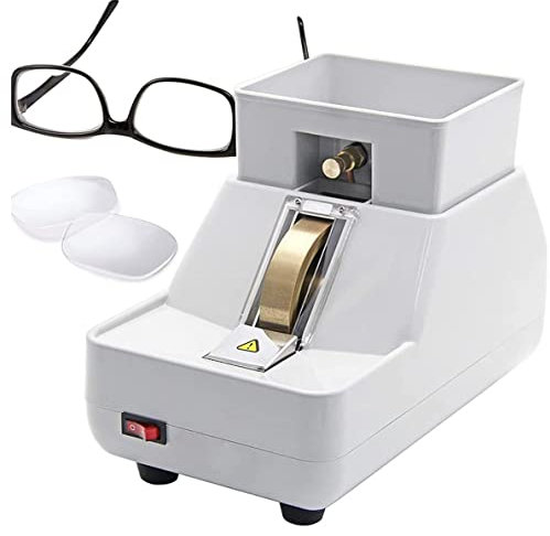 Bordeadora manual de lentes ópticas Fresadora manual Máquina de canteado Rectificadora de procesamiento Máquina rectificadora Fresadora, áspera y fina y ranura en forma de V