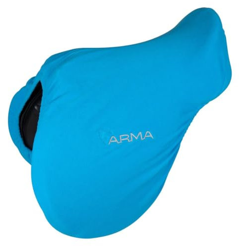 ARMA - Sattelbezug für Pferde, hellblau, 35,56 cm - 41,91 cm