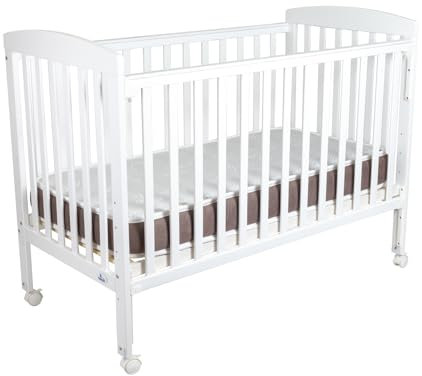 TORAL Cuna Bebe Madera con Colchon Viscoelástico. Colecho de Modelo Verona. Cunas para Completas con 3 Posiciones Lateral Deslizante y 5 Posiciones Somier.